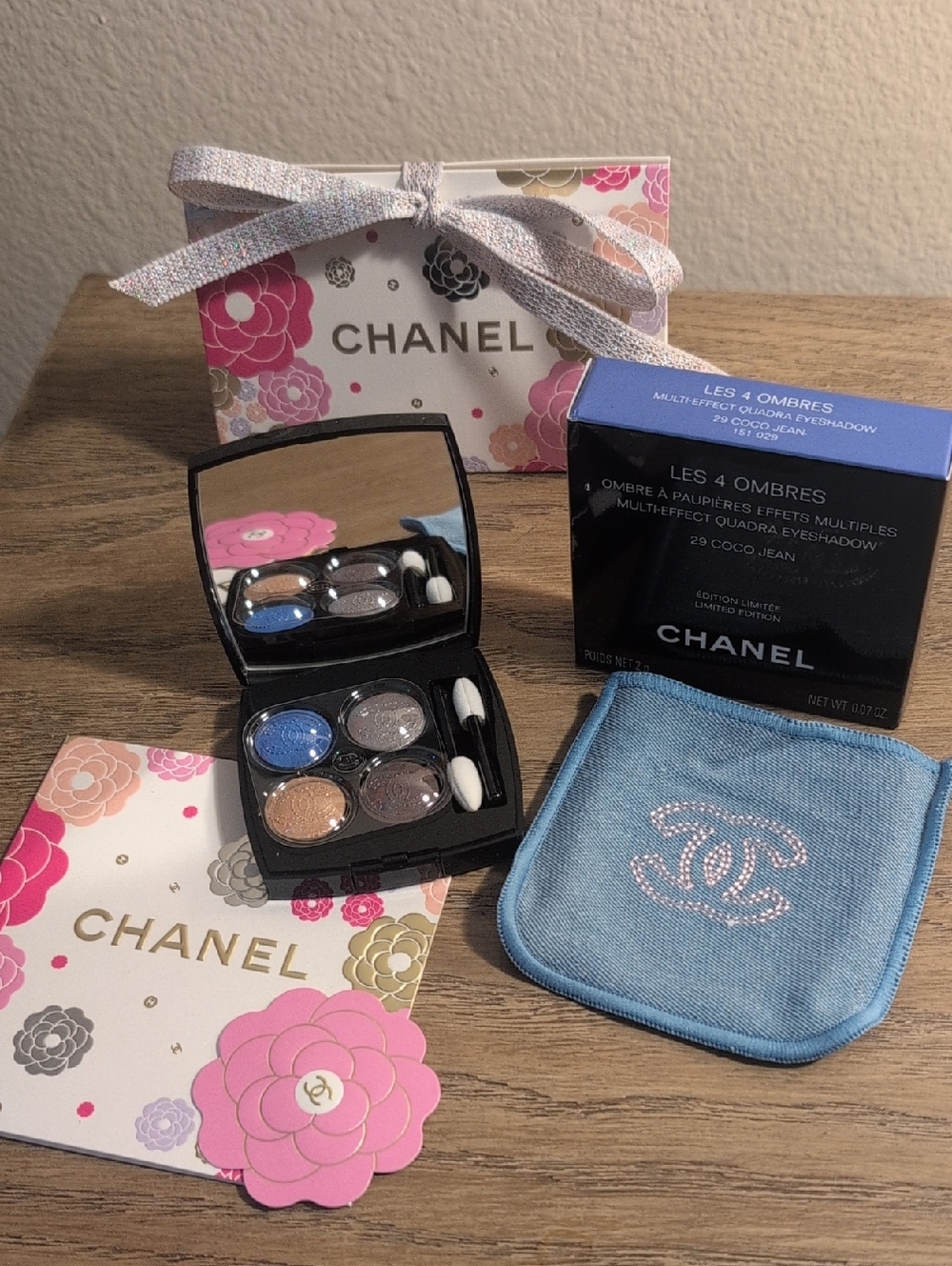 CHANEL Les 4 Ombres Eyeshadow Coco Denim Limited Edition 2026 Coco Jean